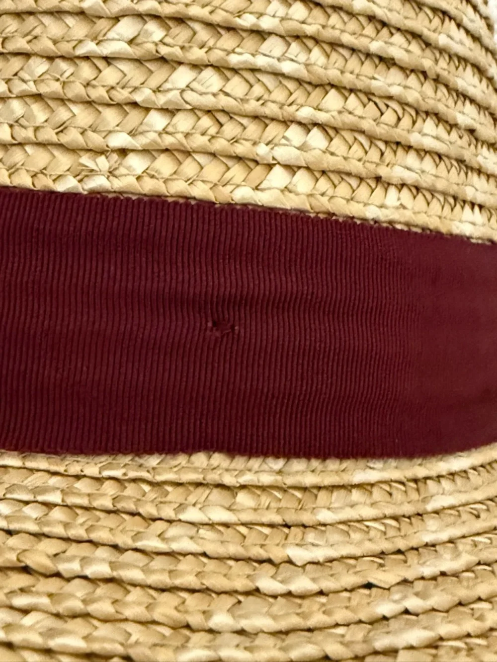 NWT Brixton Honey/ Burnt Henna Joanna short brim straw hat (good condition)